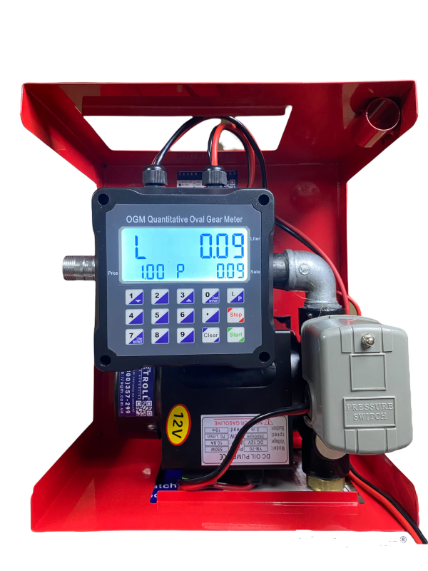 Міні АЗС 12 в 70 л.мін з АВТО-СТОП та переднабіром, фото 1