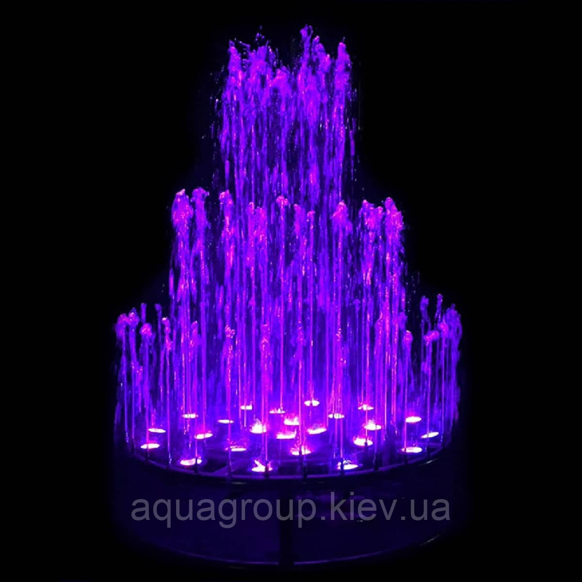 Aquaviva Фонтан музичний AquaViva круглий 1,5 метр, 62 форсунки