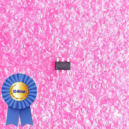 Мікросхема aoz8902cil ( AG0N AGxx SOT23-6 ) TVS DIODE 4C - захист USB, фото 1