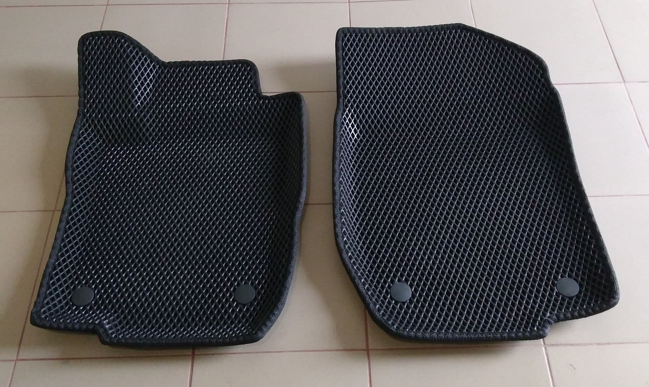 3D килимки EvaForma передні на Mercedes ML-Class W164 '05-11, 3D килимки EVA