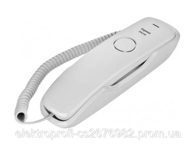 Купить Проводной аналоговый телефон Gigaset DA210 белый с кнопками на ...
