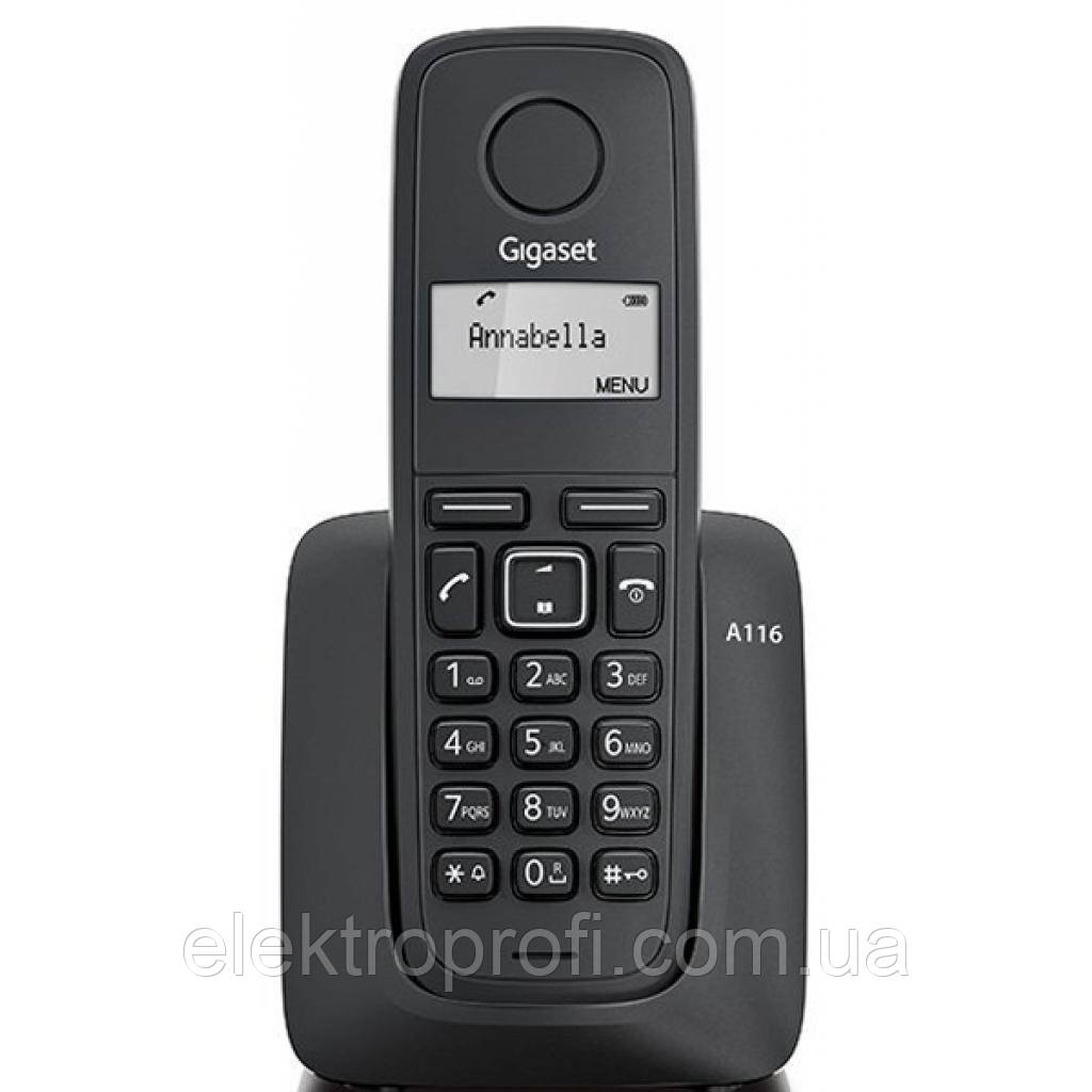 Телефон Gigaset A116 Black (S30852-H2801-S301)