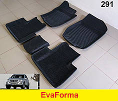 3D килимки EvaForma на Mercedes ML-Class W164 '05-11, 3D килимки EVA