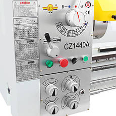 Токарний верстат по металу CZ1440A 1.5 кВт, металообробний настільний токарно-гвинторізний верстат (К1), фото 5
