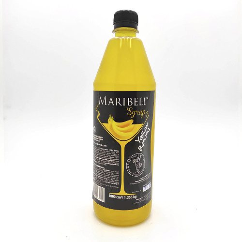 Сироп Жовтий банан Maribell 1л