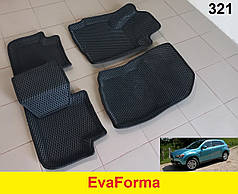 3D килимки EvaForma на Mitsubishi ASX '10-, 3D килимки EVA