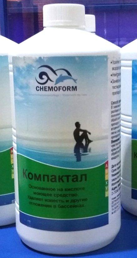 Компактал - чистка вапняного нальоту Німеччина Chemoform, 1 л