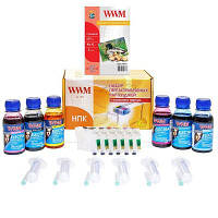 Популярний! Комплект перезаправних картриджів WWM Epson P50/PX660/720WD/820FWD+ELECTRA (RC.T080U) - Краща якість тільки на