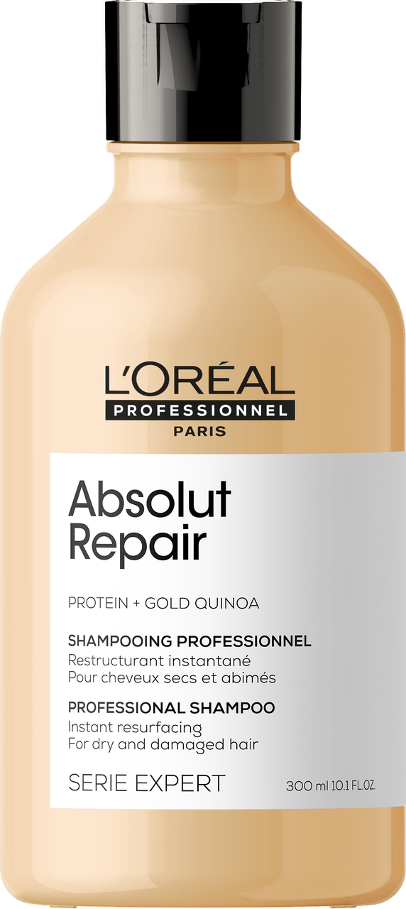 Шампунь для дуже пошкодженого волосся 300 мл l'oréal Professionnel Absolut Repair Gold Quinoa