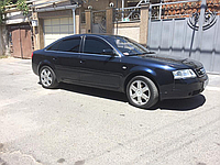 Дефлекторы окон Audi A6 (C5) 1997-2004 Sedan (HIC). Ветровики на Audi A6 седан