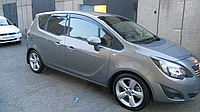 Дефлекторы окон на Opel Meriva B 2010-2017. Ветровики на Opel Meriva B