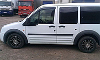 Дефлекторы окон на Ford Transit Connect I 2002-2013 (скотч) AV-Tuning.Ветровики на Ford Transit Connect