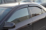 Дефлектори вікон Mazda 6 седан 2002-2008 (скотч) AV-Tuning. Вітровики на Mazda 6, фото 4