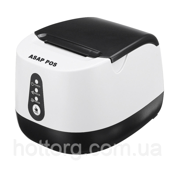 Принтер чеків ASAP POS SH58 для ПРРО (USB+Bluetooth), фото 1