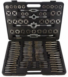 Набір мітчиків та плашок 110 шт. ShiningBerg 113736C, фото 1