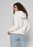 Жіноча трендова стьобана куртка LS-8910, фото 8