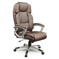 Крісло офісне Just Sit VERONA для персоналу Комп'ютерне крісло  для офісу керівника будинку Коричневе