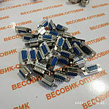 Роз'єм металевий 9-pin ( RS232 ) для платформних ваг комплект (мама+тато), фото 5