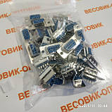 Роз'єм металевий 9-pin ( RS232 ) для платформних ваг комплект (мама+тато), фото 6