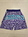 Фіолетові шорти баскетбольні Шарлотт Хорнетс Mitchell Ness  Charlotte Hornets ретро, фото 2