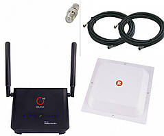 Комплект 4G LTE роутер Olax AX5 Pro+антена Rnet 2х17 dBi MIMO+кабель/перехідник