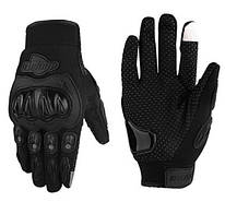 Мотоперчатки із захистом кісточок і кисті, сенсорні