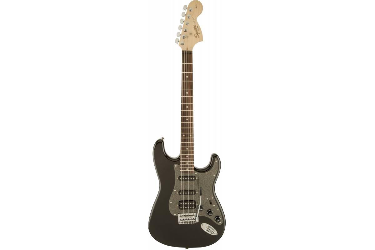 Електрогітара SQUIER by FENDER AFFINITY STRAT HSS LRL MONTEGO BLACK METALLIC