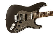 Електрогітара SQUIER by FENDER AFFINITY STRAT HSS LRL MONTEGO BLACK METALLIC, фото 4