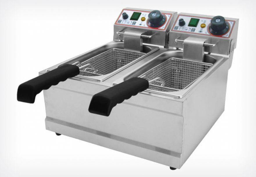 Фритюрниця професійна 6+6 л Beckers FB 6+6 LTA, фото 1