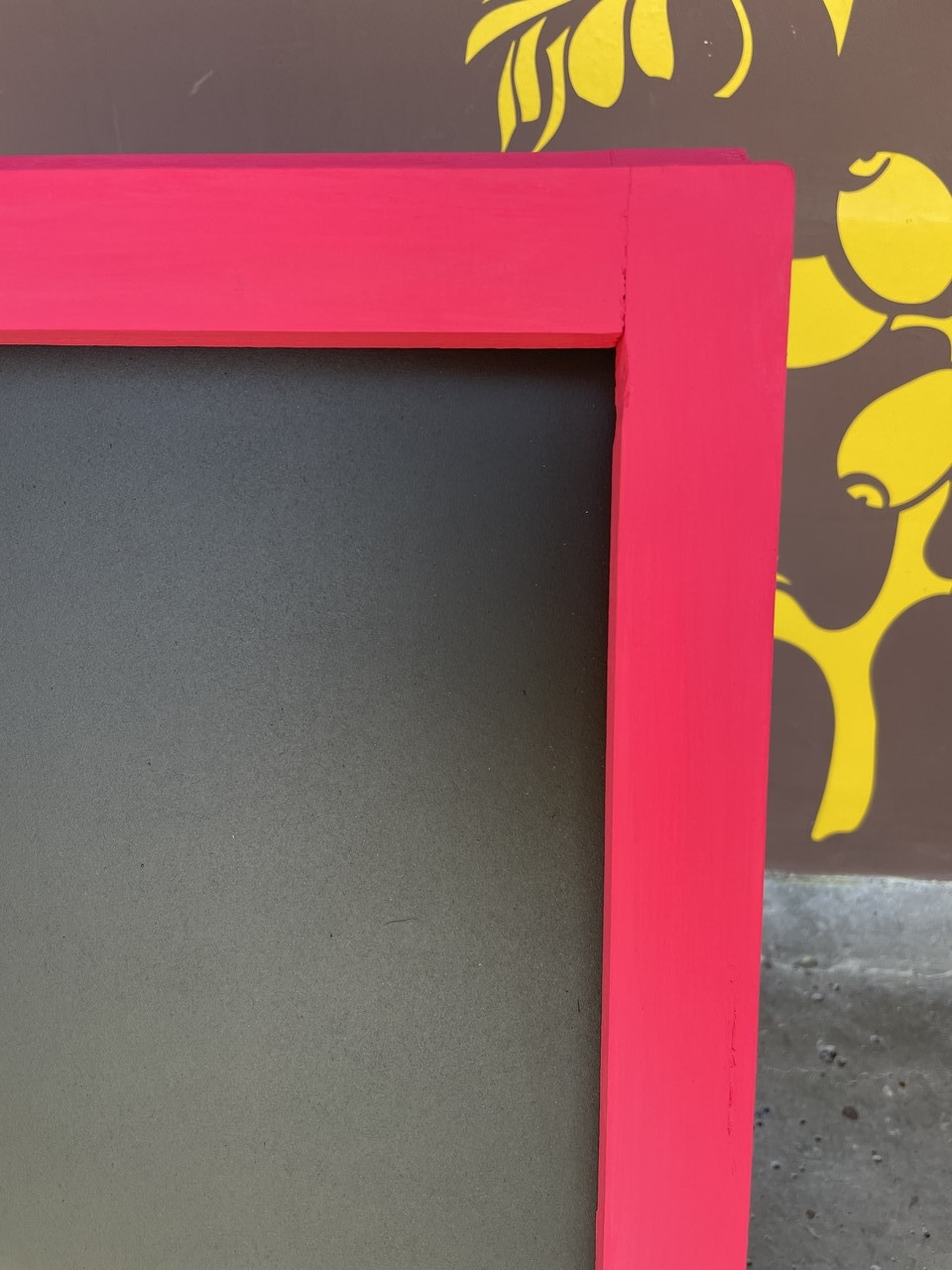 Штендер А - образный маркерный (Фуксия/Розовый) двухсторонний - фото 2 - id-p1552145883