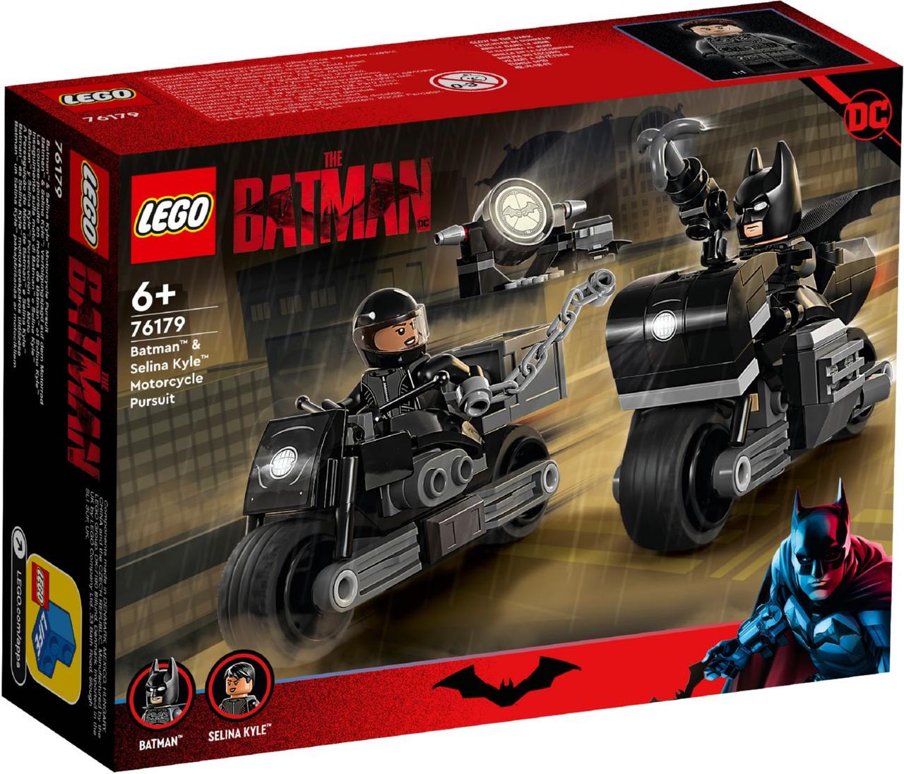 Lego Super Heroes Бетмен і Селіна Кайл: гонитва на мотоциклі 76179