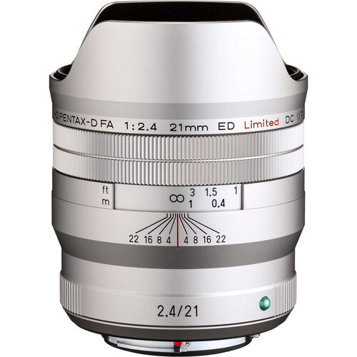 ПРО HD PENTAX-D FA 21mm f/2.4 ED Limited DC WR (Silver)