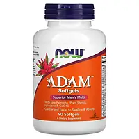 Витамины для мужчин,Now Foods, ADAM, эффективные мультивитамины для мужчин, 90 капсул