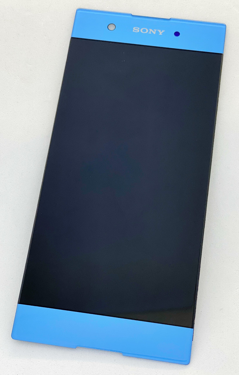 Дисплей (екран) для Sony G3412 Xperia XA1 Plus Dual + тачскрін, синій, оригінал