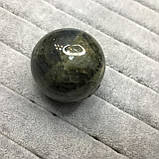 Куля сфера лабрадор сфера з натурального каменю лабрадор куля з лабрадору 45 мм., фото 5