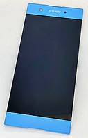 Дисплей (экран) для Sony G3412 Xperia XA1 Plus Dual + тачскрин, синий, оригинал
