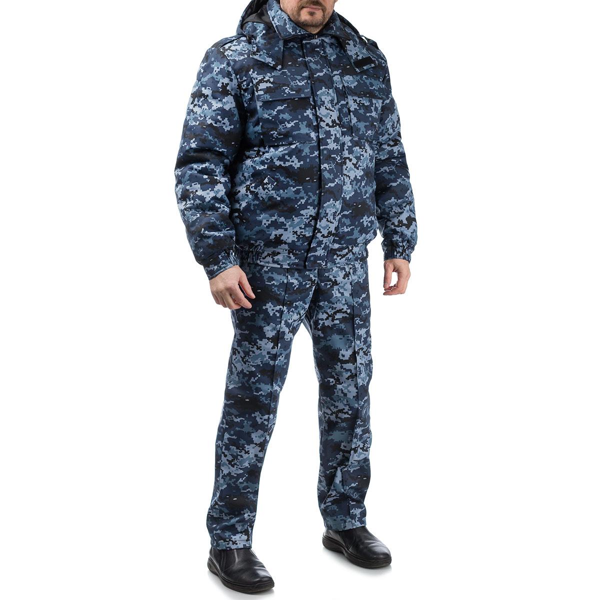 Куртка зимова «Беркут-2К» з капюшоном ("піксель")