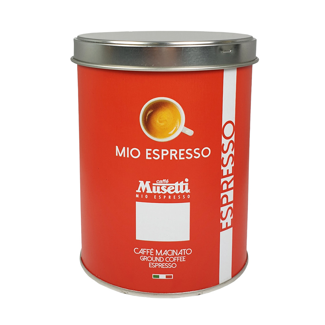 Кава мелена Caffe Musetti Mio Espresso, в банці 250 г
