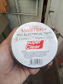 Ізоляційна стрічка  SUPER MASTER + 0.13mm*17mm*17m