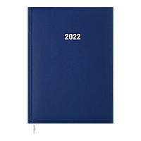 Buromax Щоденник датований 2022 EXPERT, A5, синій, бумвініл/поролон, в лінію