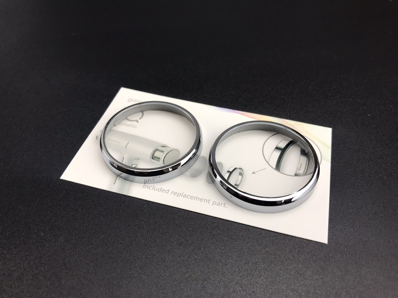 Запасные кольца для фена Gama IQ PH6060, 2шт серого цвета (PHP0050Silver) - фото 1 - id-p1552195308