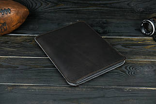 Чохол для MacBook Дизайн №1 з повстю з натуральної шкіри колір Шоколад, фото 4