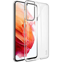 Пластиковый чехол IMAK Crystal II Pro для Samsung Galaxy S21 (G991) - Transparent