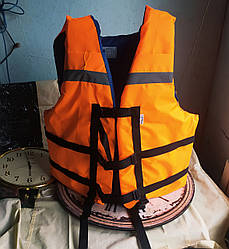 Дорослий рятувальний жилет із підголівником Fishmaster 50-70 кг модель X-Grade art. ZS_XG_5070