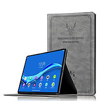 Чехол-книжка UniCase Deer Pattern для Lenovo Tab M10 Plus 1/2 Gen (TB-X606) - Grey