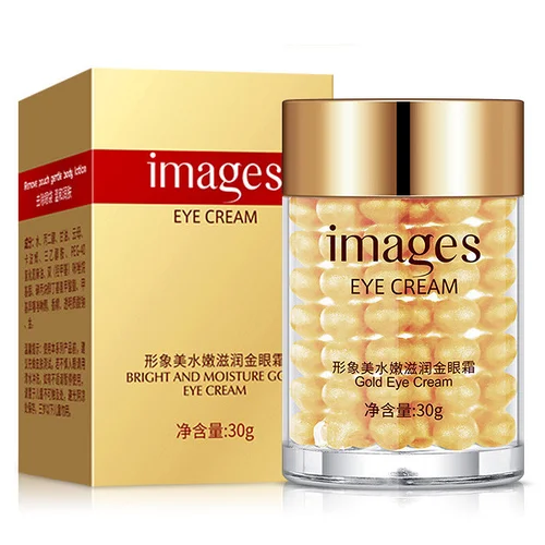 Крем для шкіри навколо очей Images Bright and Moisture Gold Eye Cream із золотом і гіалуронової кислотою 30 г