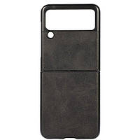 Захисний чохол UniCase Leather Series для Samsung Galaxy Flip 3 - Black