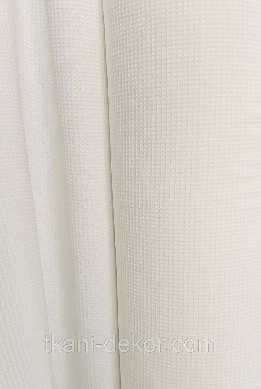 Вафельне полотно, молочний, фото 1