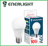 Лампа світлодіодна ENERLIGHT A60 10ВТ 4100 K E27