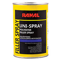 Жидкая шпаклевка Ranal Uni-Spray 1.2 кг темно-бежевая